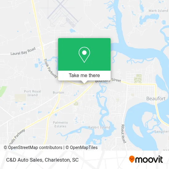 C&D Auto Sales map