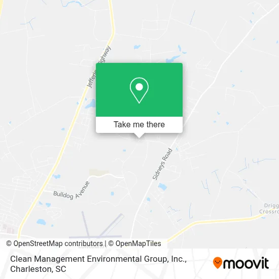 Clean Management Environmental Group, Inc. map