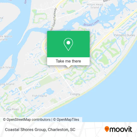 Coastal Shores Group map
