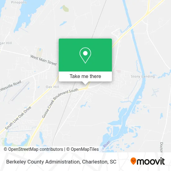 Berkeley County Administration map