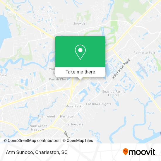 Atm Sunoco map