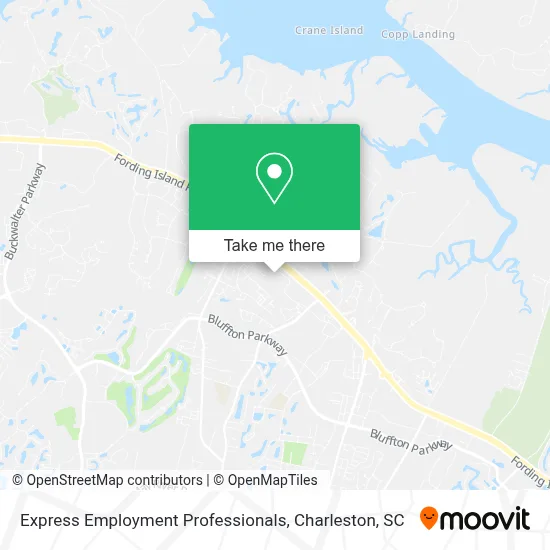 Express Employment Professionals map