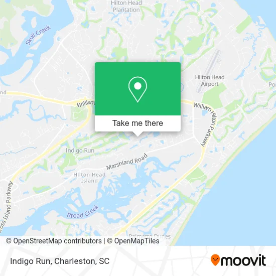 Indigo Run map