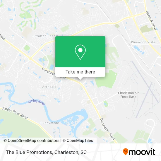 The Blue Promotions map
