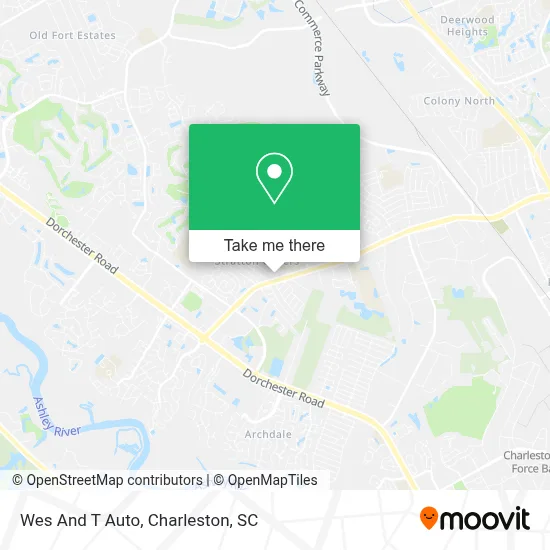 Wes And T Auto map