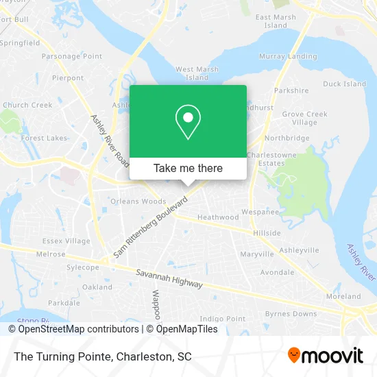 The Turning Pointe map