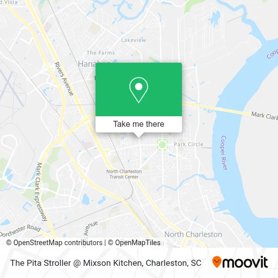 The Pita Stroller @ Mixson Kitchen map