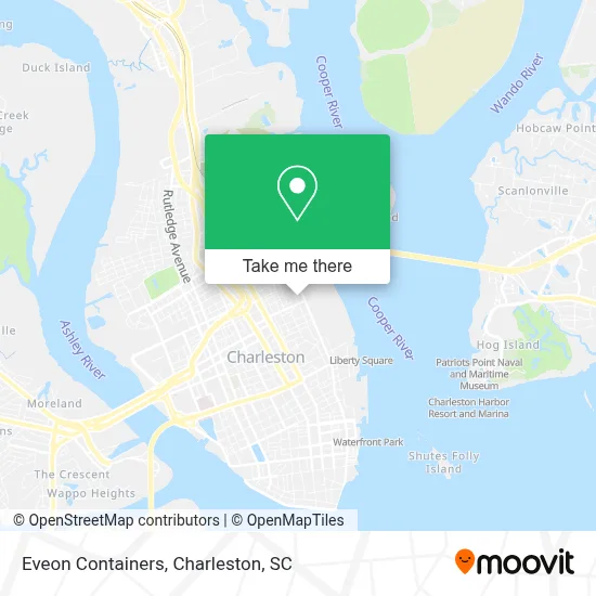 Eveon Containers map