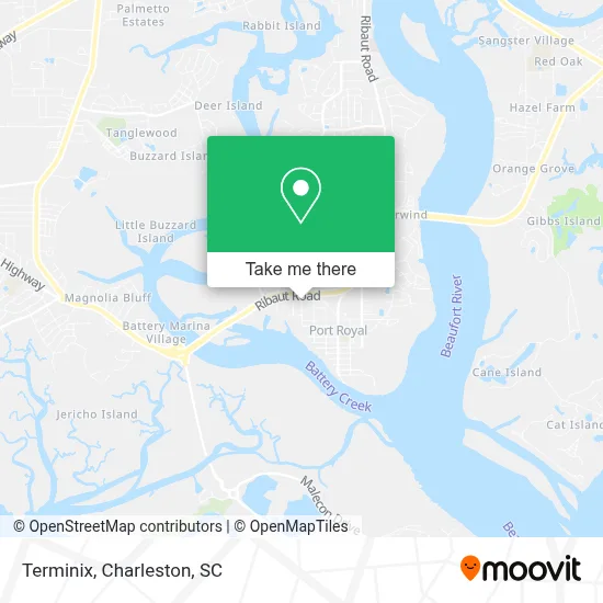 Terminix map