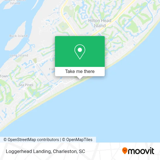 Loggerhead Landing map