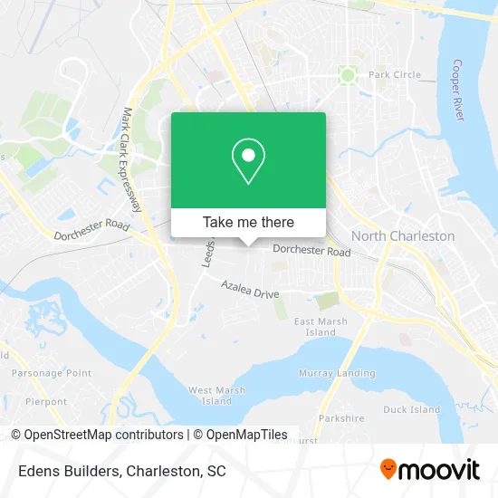 Edens Builders map