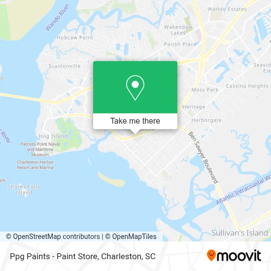 Ppg Paints - Paint Store map