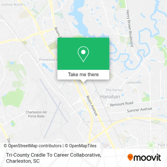 Tri-County Cradle To Career Collaborative map