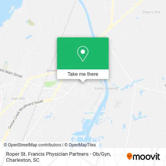 Roper St. Francis Physician Partners - Ob / Gyn map