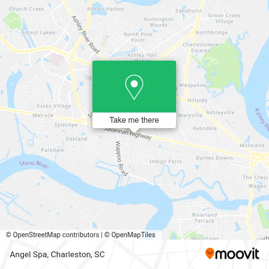 Angel Spa map