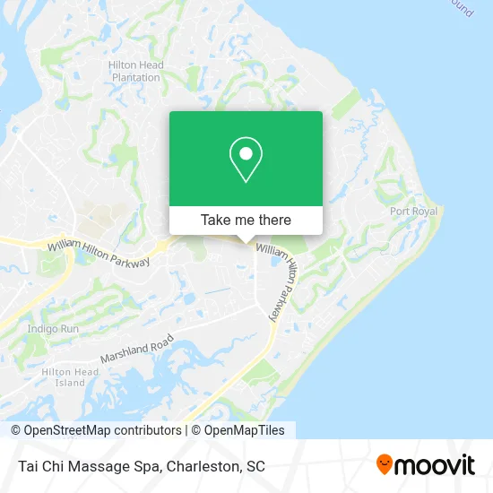 Tai Chi Massage Spa map