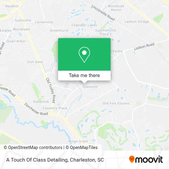 A Touch Of Class Detailing map