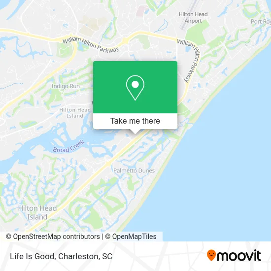 Life Is Good map