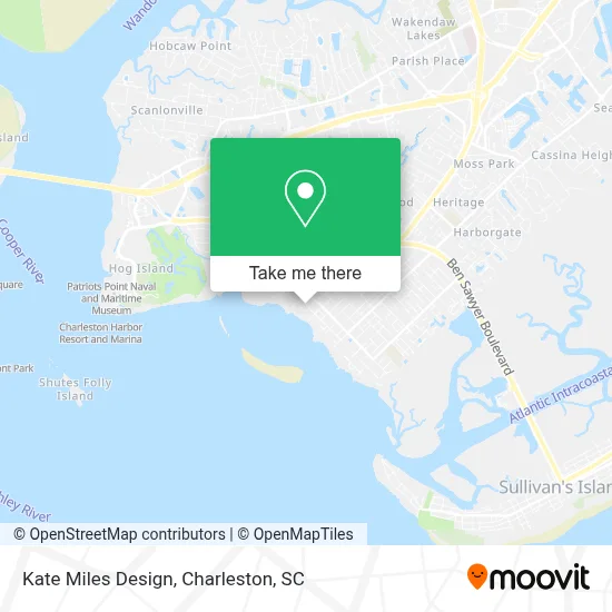 Kate Miles Design map
