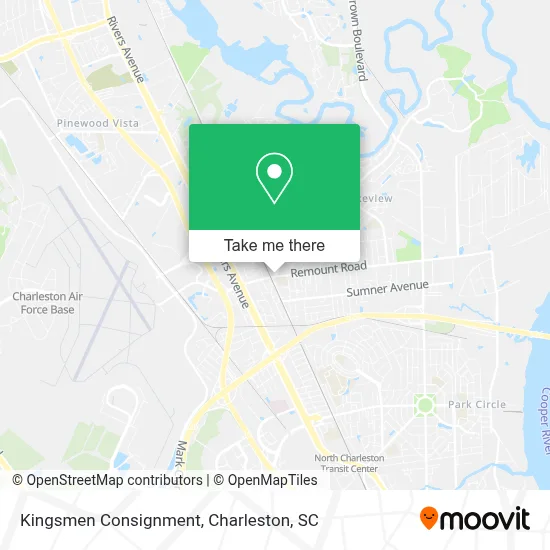 Kingsmen Consignment map