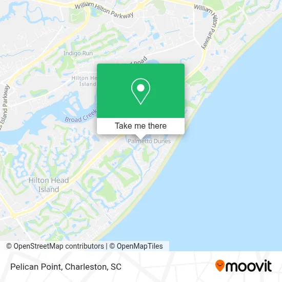 Pelican Point map