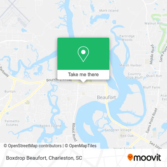 Boxdrop Beaufort map