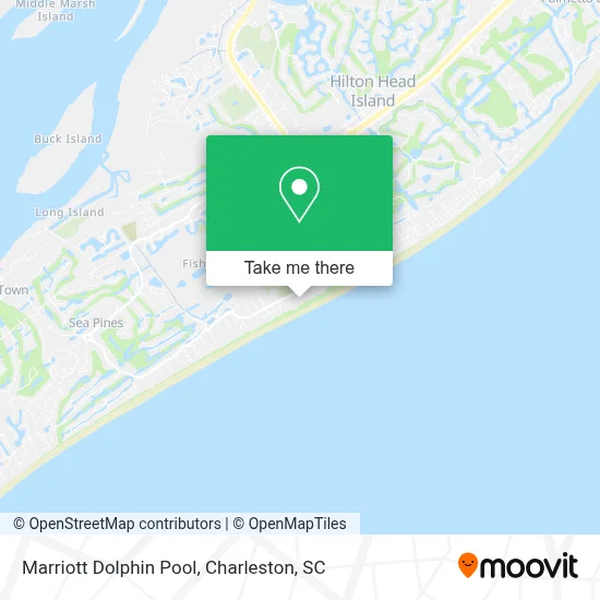 Marriott Dolphin Pool map