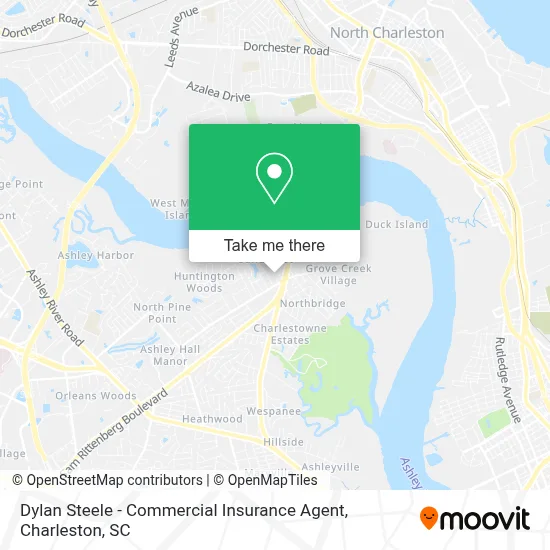 Dylan Steele - Commercial Insurance Agent map