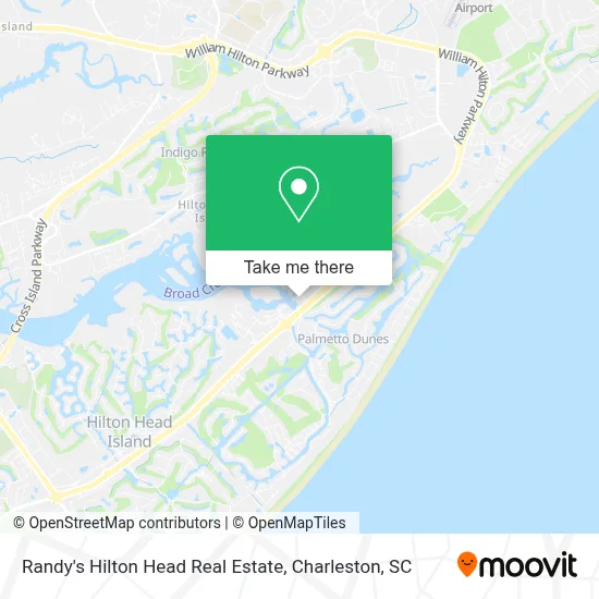 Randy's Hilton Head Real Estate map