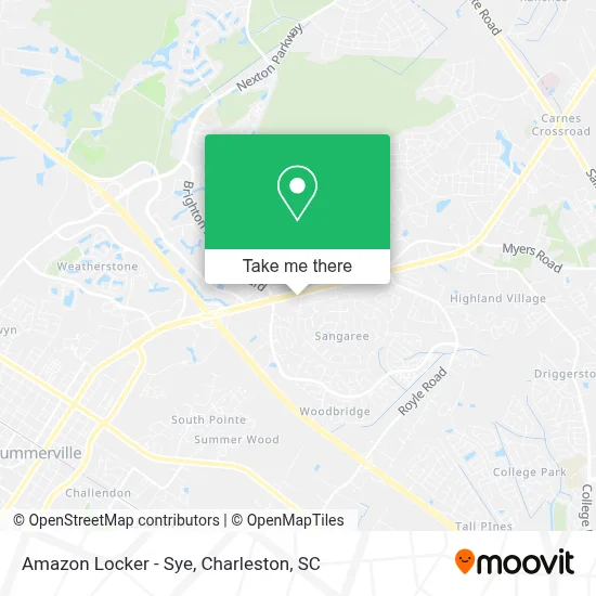 Amazon Locker - Sye map