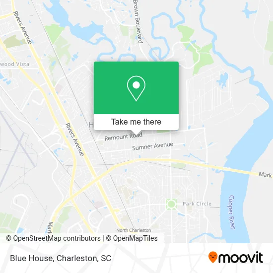 Blue House map
