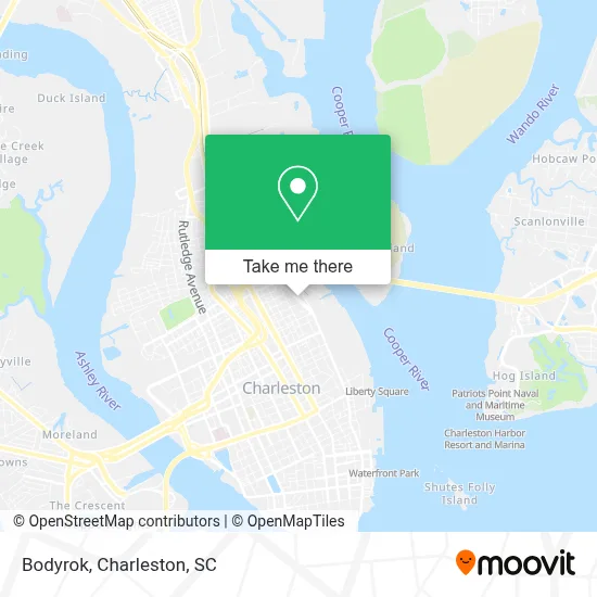 Bodyrok map