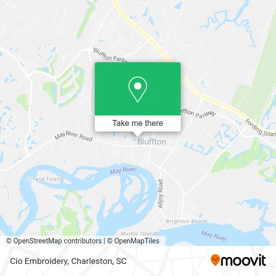 Cio Embroidery map