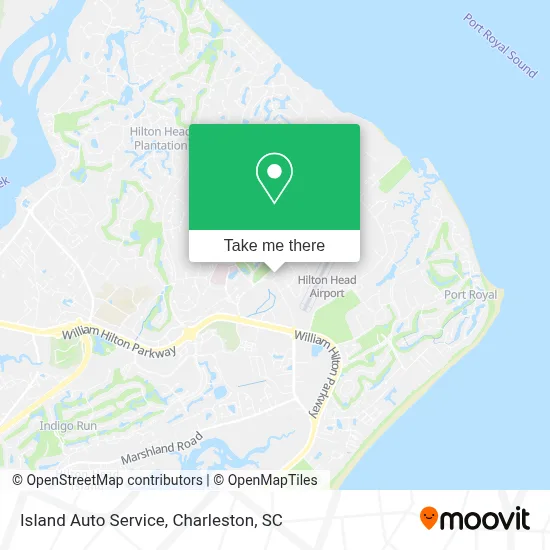 Island Auto Service map