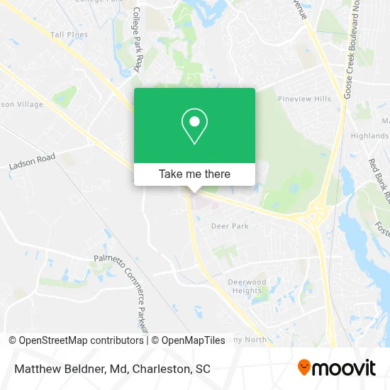 Matthew Beldner, Md map