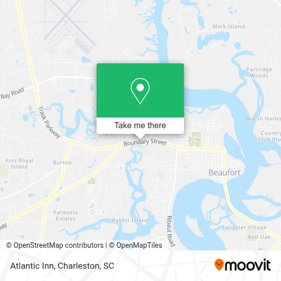 Atlantic Inn map