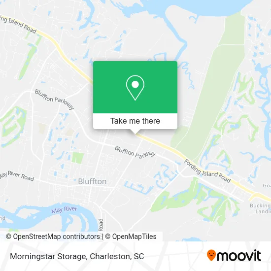 Morningstar Storage map