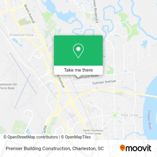 Premier Building Construction map