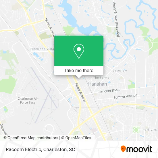 Racoom Electric map