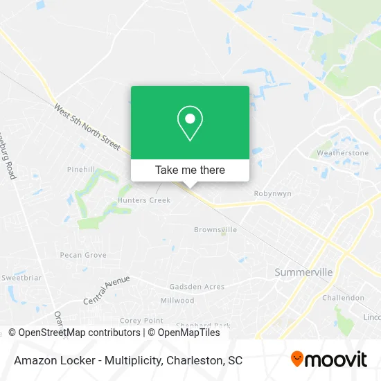 Amazon Locker - Multiplicity map