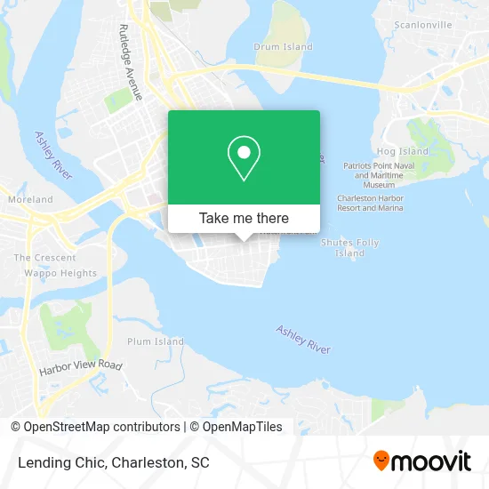Lending Chic map