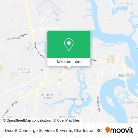 Dscott Concierge Services & Events map