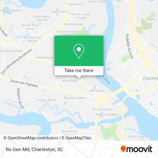 Re Gen Md map