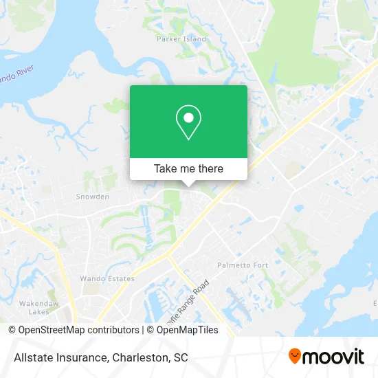 Allstate Insurance map