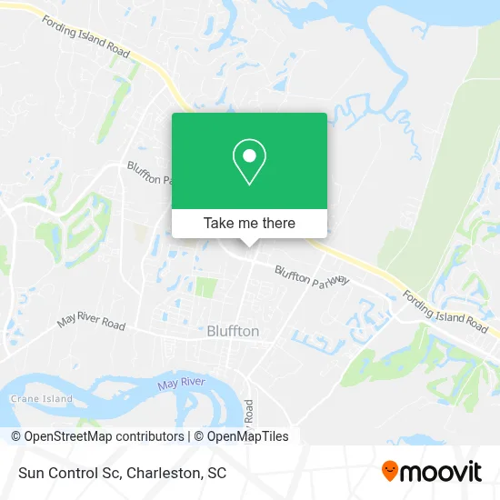 Sun Control Sc map
