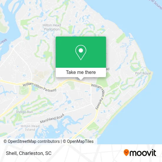 Shell map