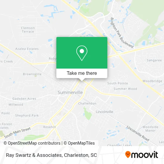 Ray Swartz & Associates map