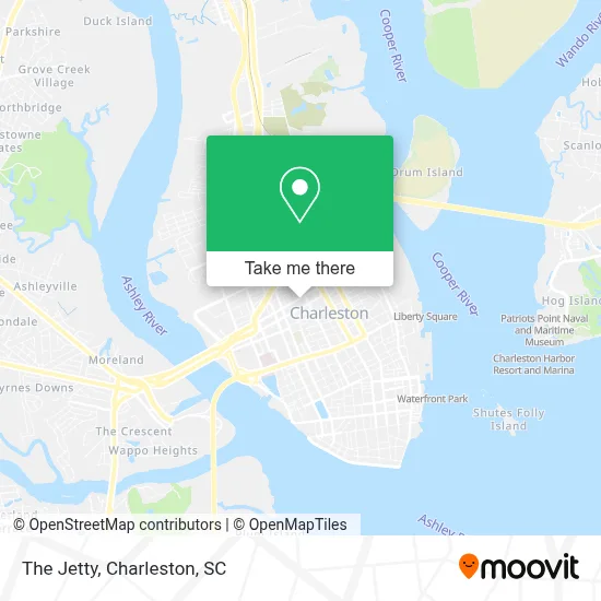 The Jetty map