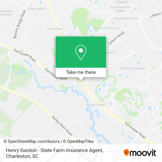 Henry Gordon - State Farm Insurance Agent map