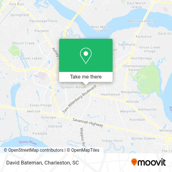 David Bateman map
